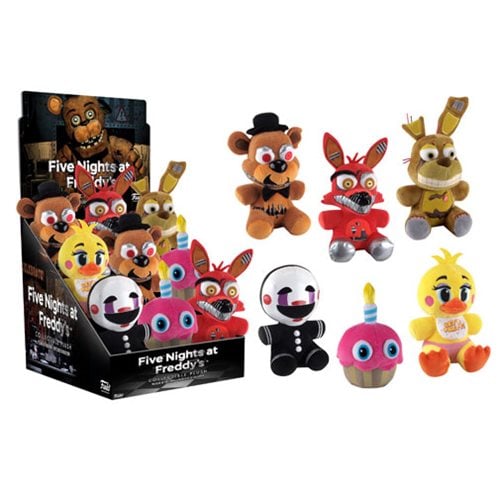 Five Nights at Freddy's 6-Inch Plush Wave 2 Display Case